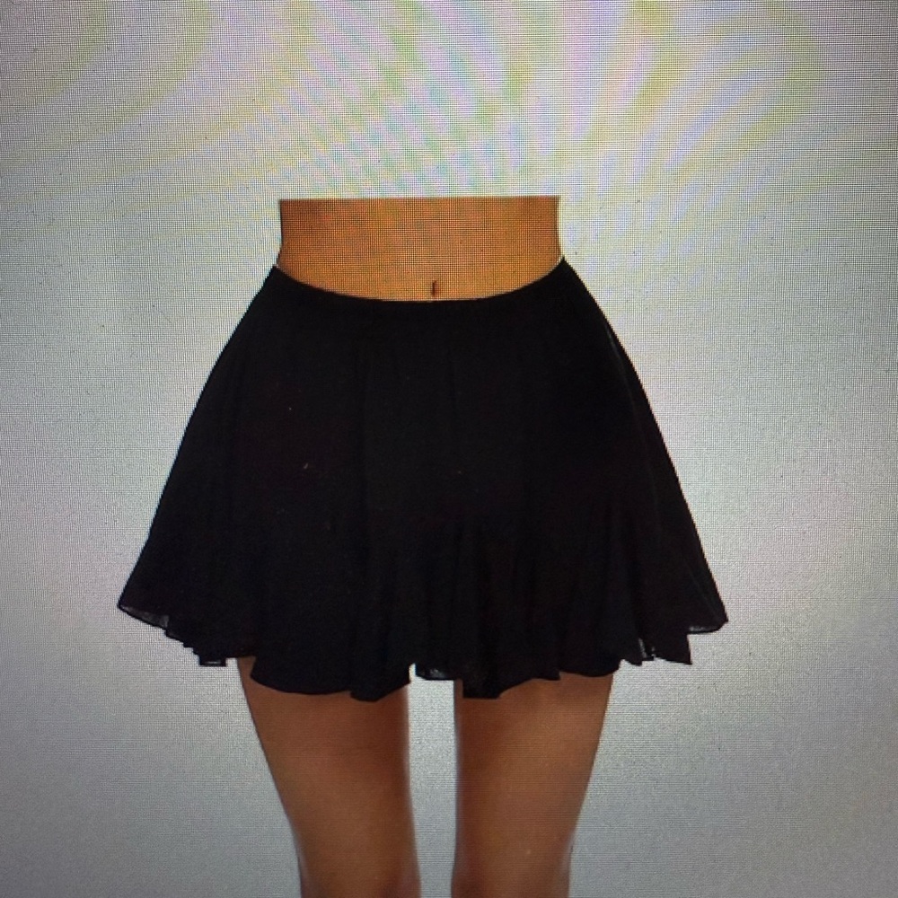 AVIDLOVE Black Skater Skirt, NWT, L